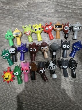 24pcs set Sprunki Model Toy Game Action Figures Toy Birthday Gift